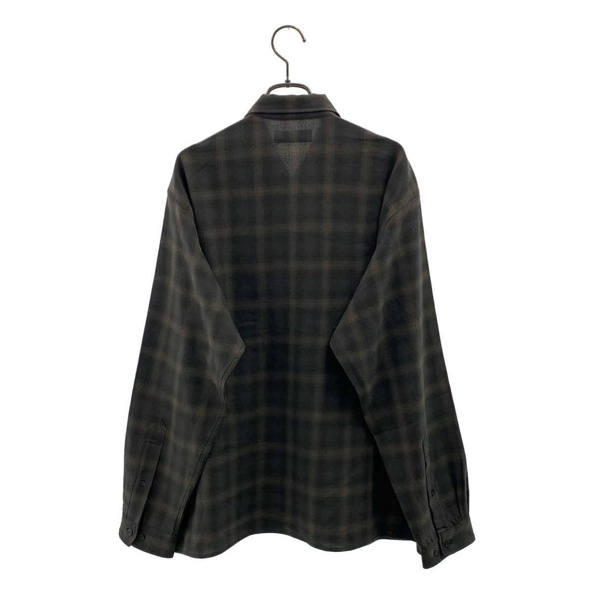 marka / マーカ DOUBLE POCKET OPEN COLLAR L/S SHIRT チェック シャツ