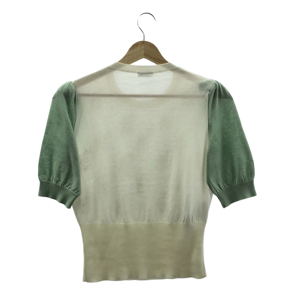 miu miu / ミュウミュウ ビーズ アニマル デザイン 半袖 ニット