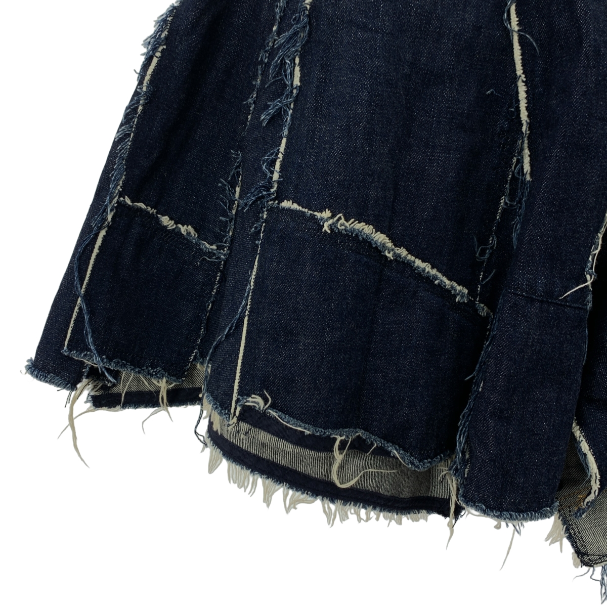 JUNYA WATANABE COMME des GARCONS / ジュンヤワタナベ パッチワーク デニムスカート