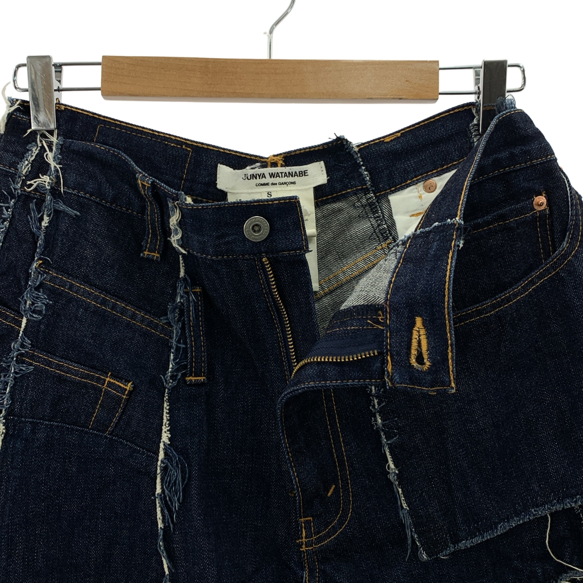 JUNYA WATANABE COMME des GARCONS / ジュンヤワタナベ パッチワーク デニムスカート