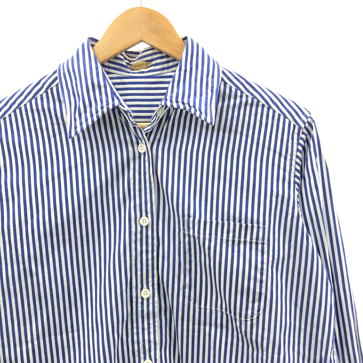 MUSE de Deuxieme Classe / ミューズドゥーズィーエムクラス コットン ストライプシャツ