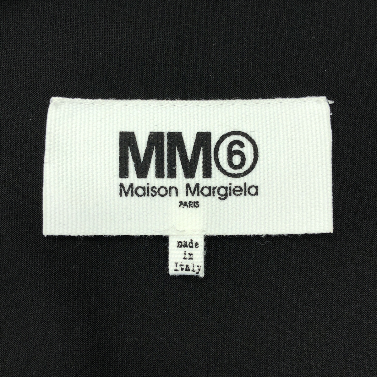MM6 Maison Margiela / エムエムシックスメゾンマルジェラ オープンショルダー フェイクレザー ワンピース
