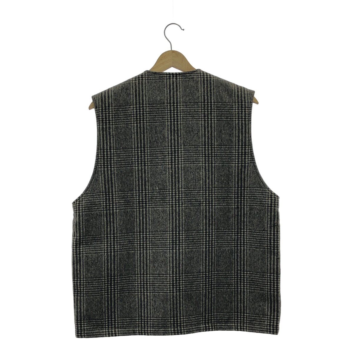 SON OF THE CHEESE / サノバチーズ CHECK WOOL VEST ウール チェック ベスト