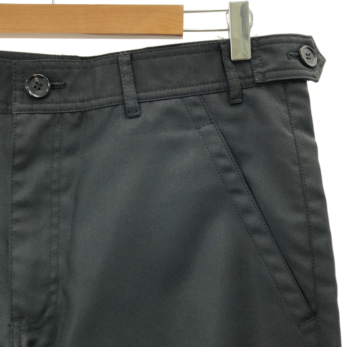 COMME des GARCONS HOMME DEUX / コムデギャルソンオムドゥ ポリエステル テーパードパンツ