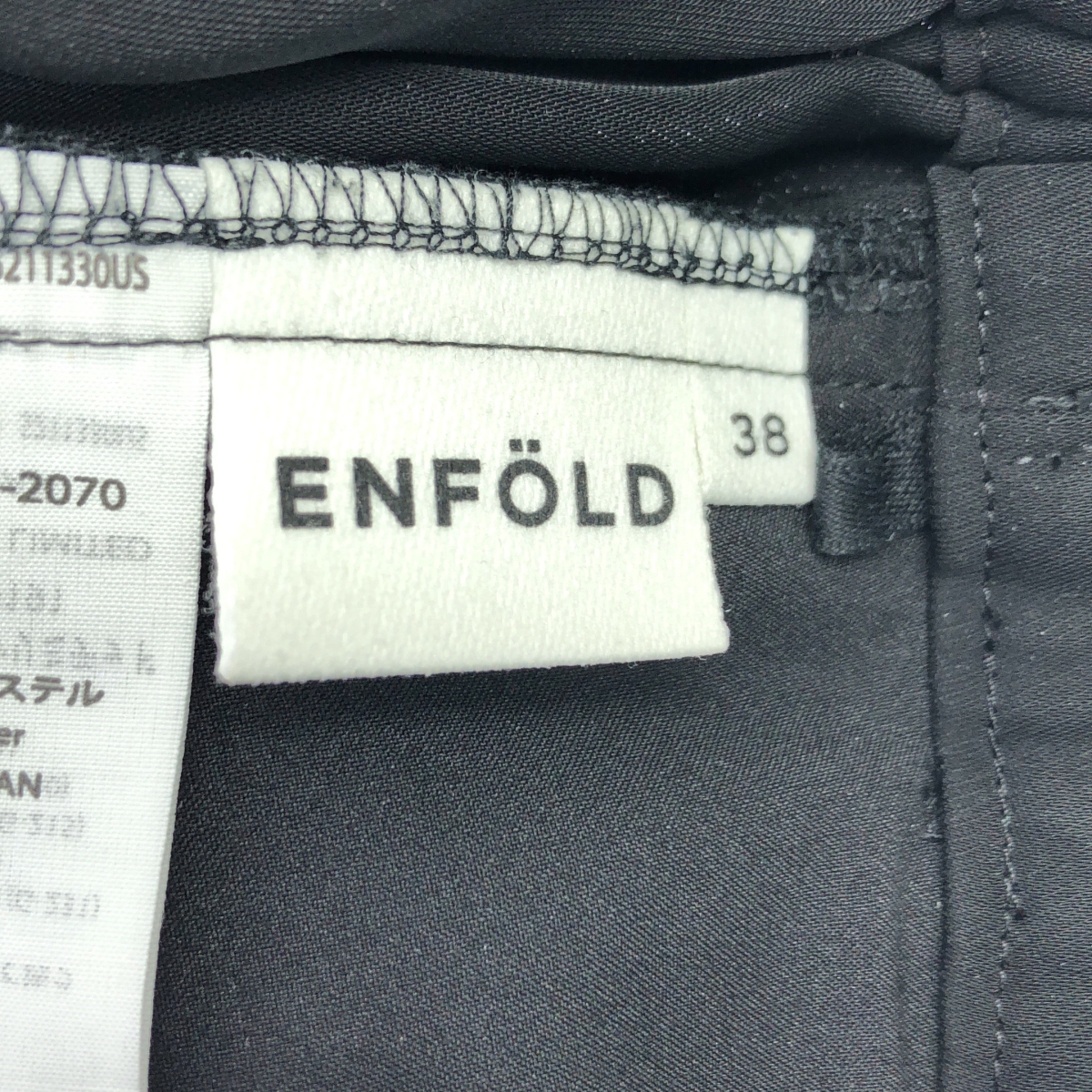 ENFOLD / エンフォルド PEツイル ゴムジョッパーズパンツ