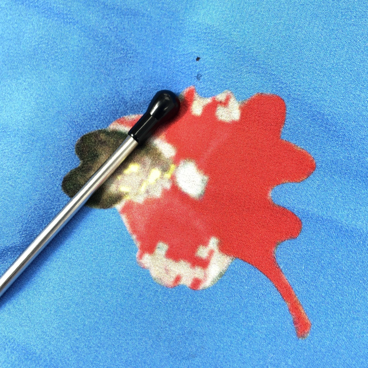 Ganni / ガニー フラワープリント ラップ フリル ロングスカート