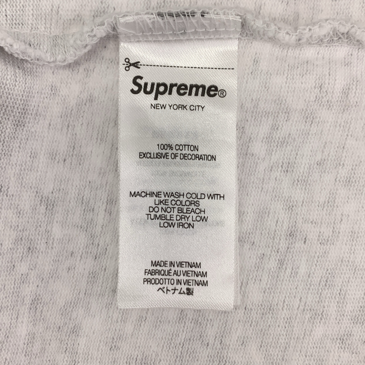 SUPREME / シュプリーム S/S Pocket Tee ロゴ刺しゅう 半袖 ポケット Tシャツ