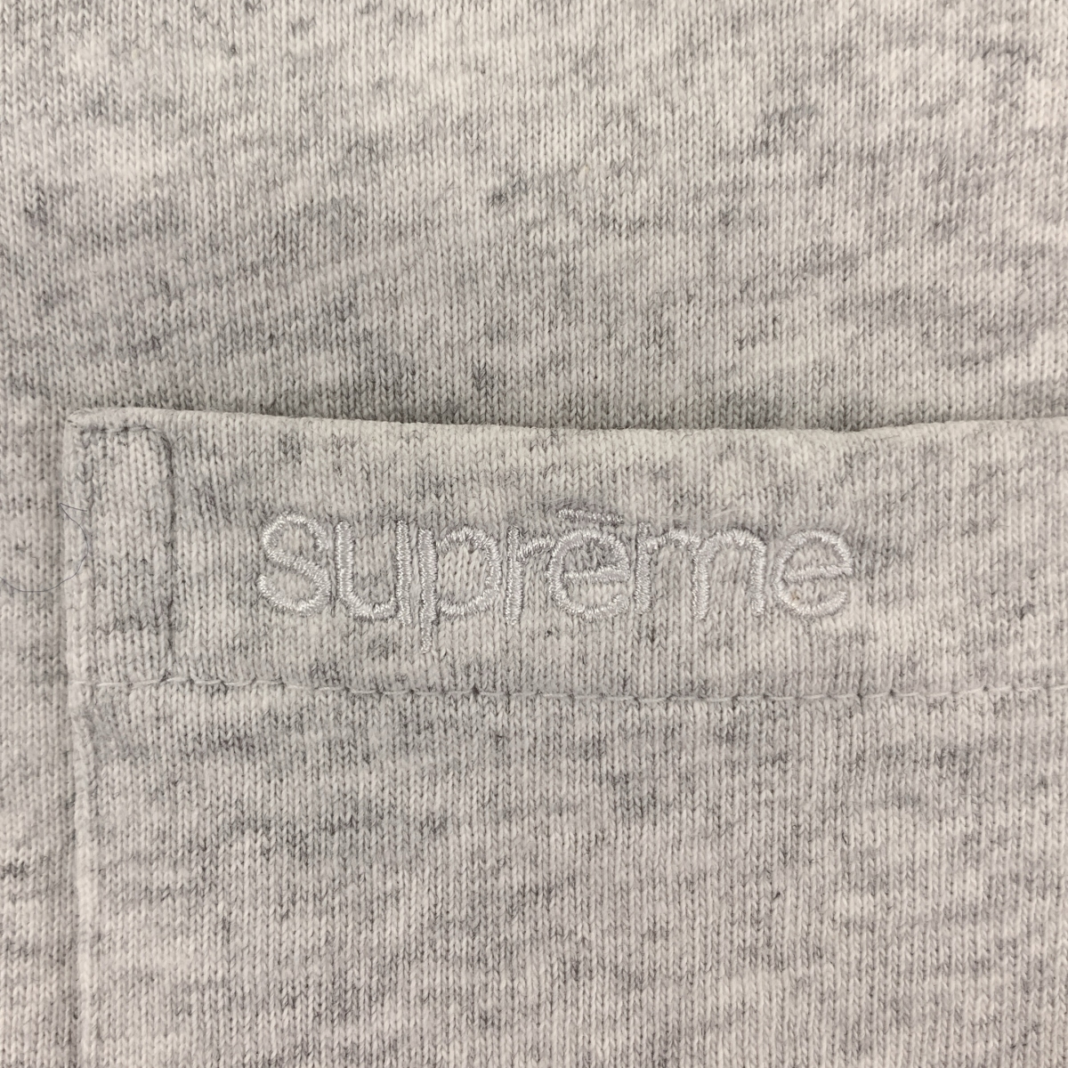 SUPREME / シュプリーム S/S Pocket Tee ロゴ刺しゅう 半袖 ポケット Tシャツ