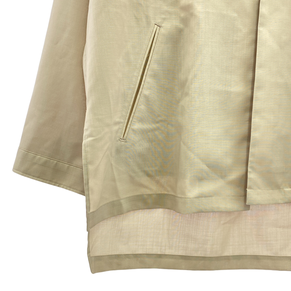 PUBLIC TOKYO / パブリックトウキョウ AQUA WOOL SUMMER TRO テーラードジャケット