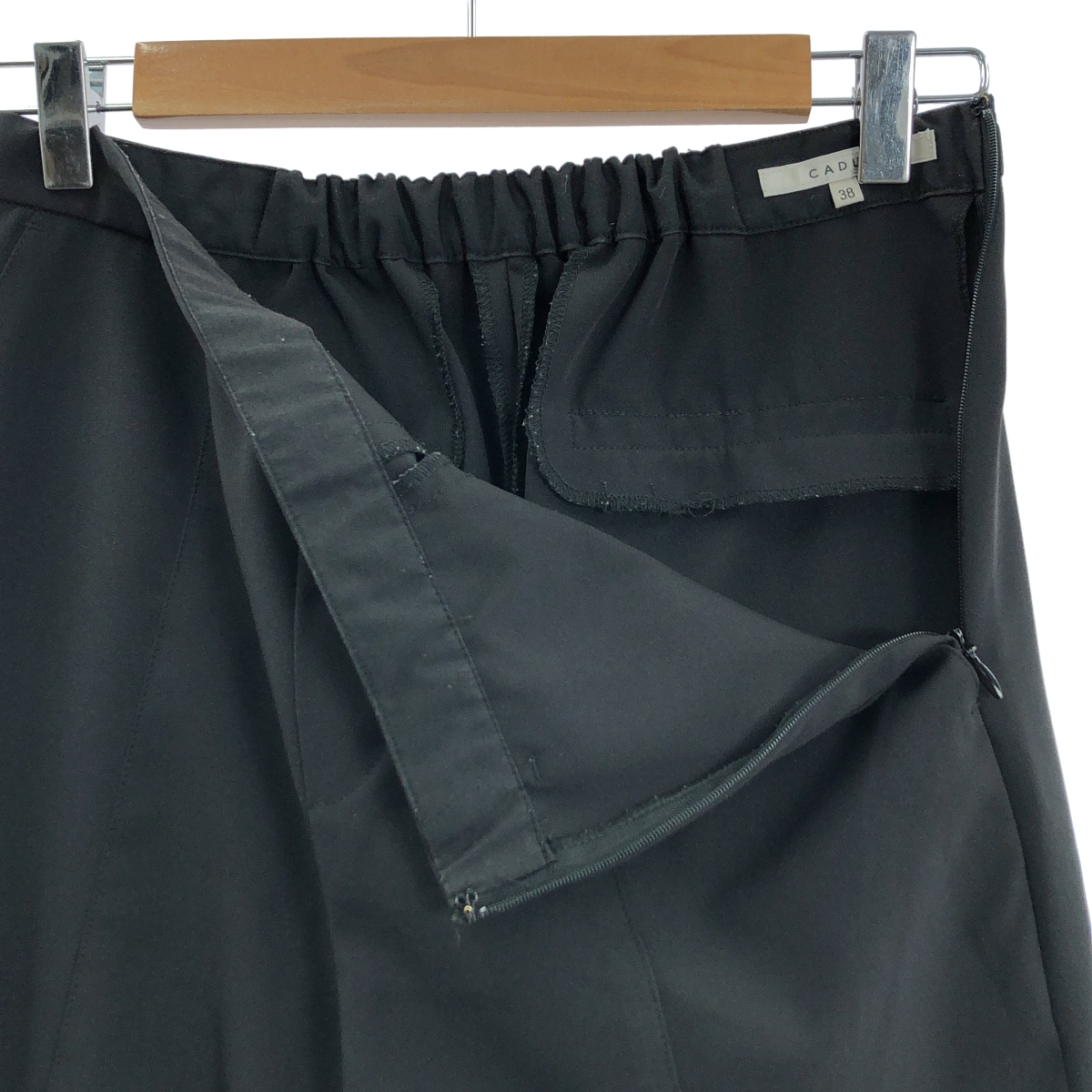 CADUNE / カデュネ スリット サイドジップ イージーパンツ