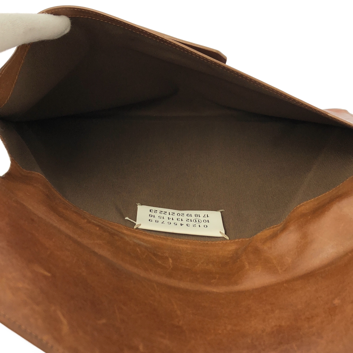 Maison Martin Margiela / メゾンマルタンマルジェラ レザー クラッチバッグ