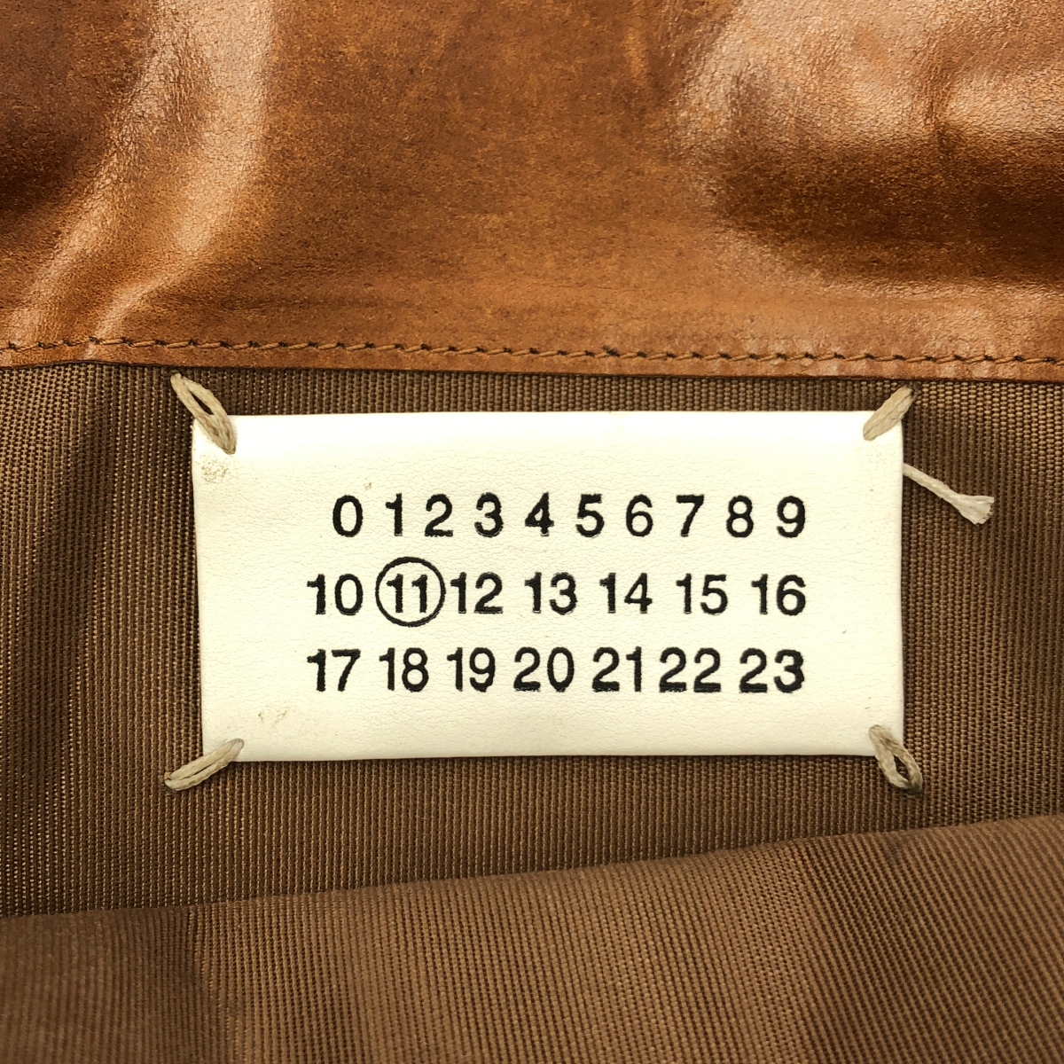 Maison Martin Margiela / メゾンマルタンマルジェラ レザー クラッチバッグ