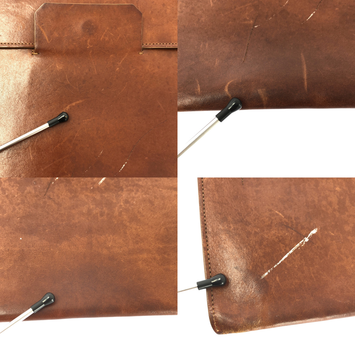 Maison Martin Margiela / メゾンマルタンマルジェラ レザー クラッチバッグ