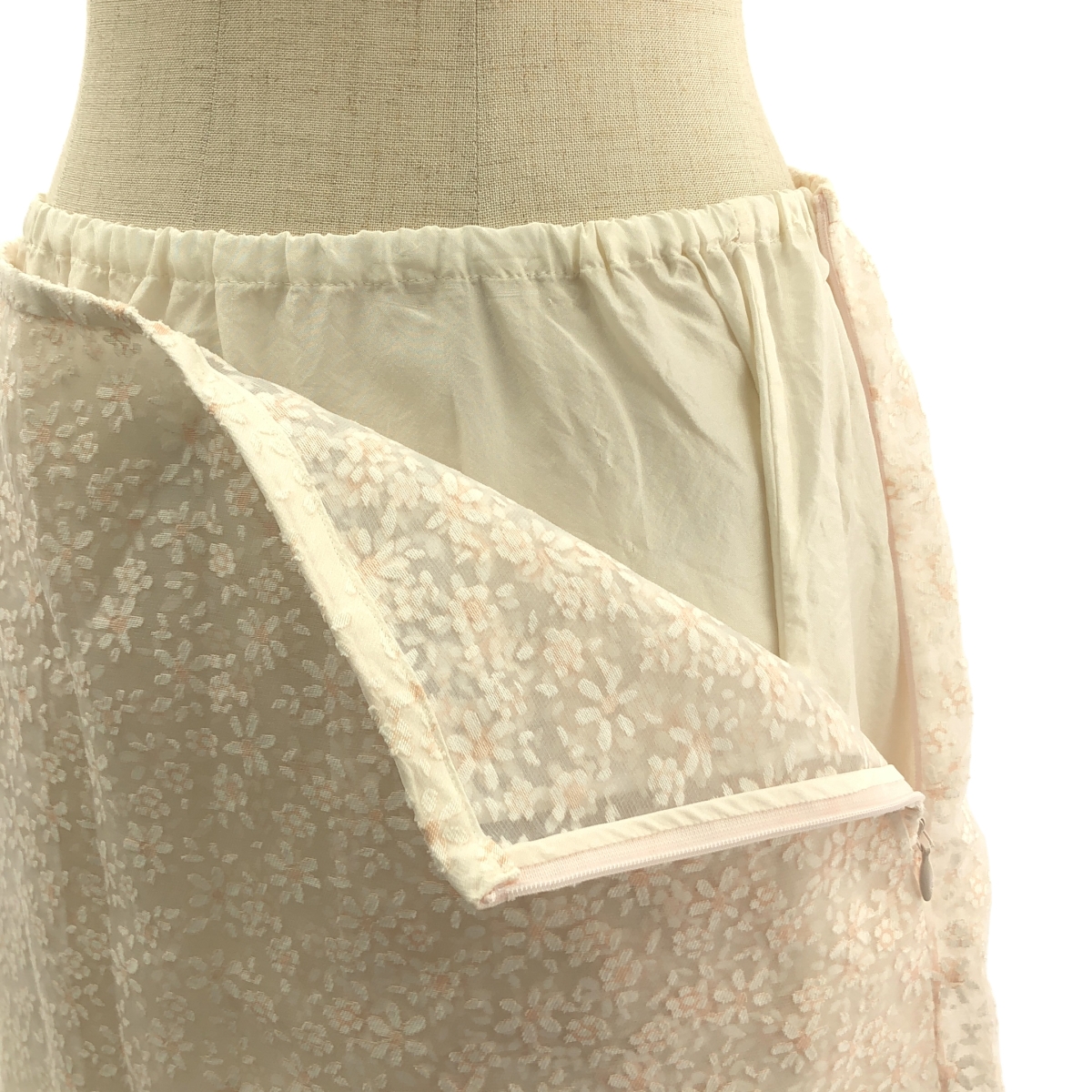 BLAMINK / ブラミンク フラワープリント タイト スカート