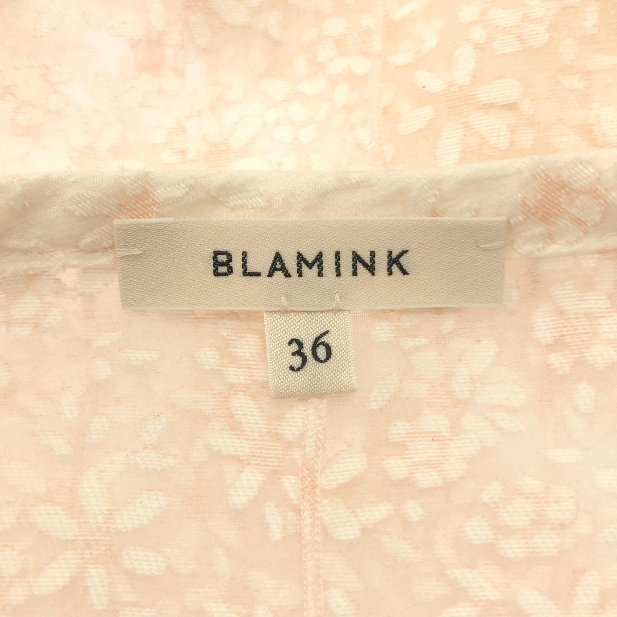 BLAMINK / ブラミンク フラワープリント タイト スカート