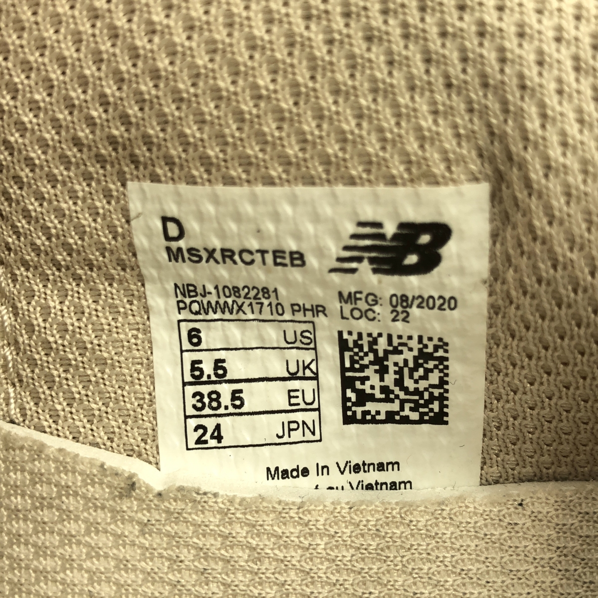 New Balance / ニューバランス MSXRCTEB / ローカット スニーカー