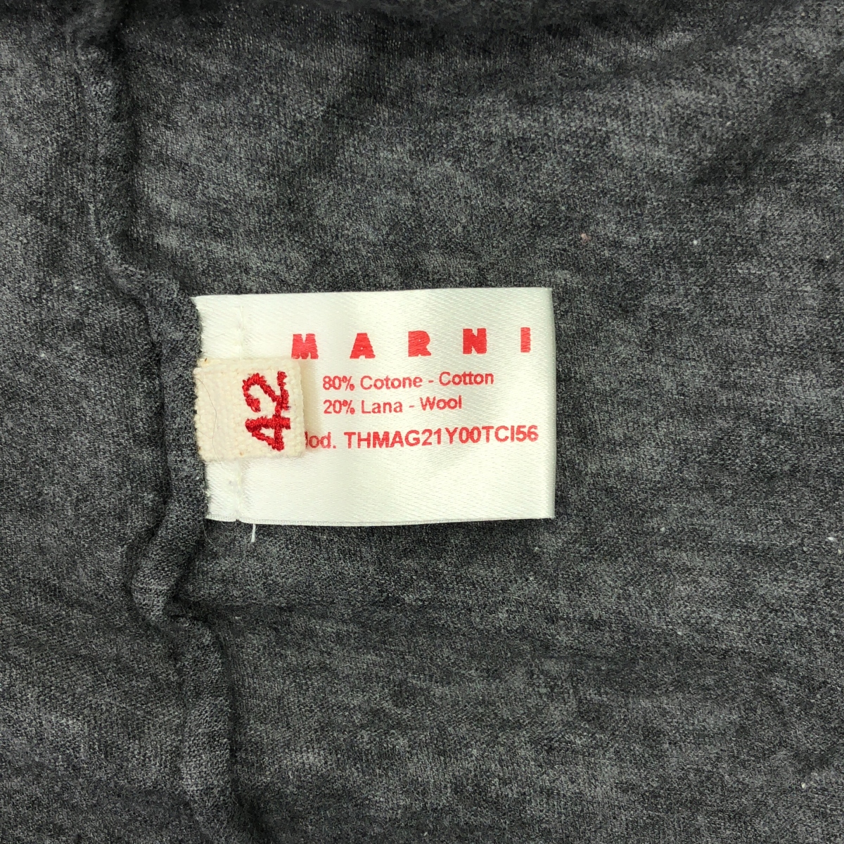 MARNI / マルニ コットン 変形カラー Tシャツ カットソー