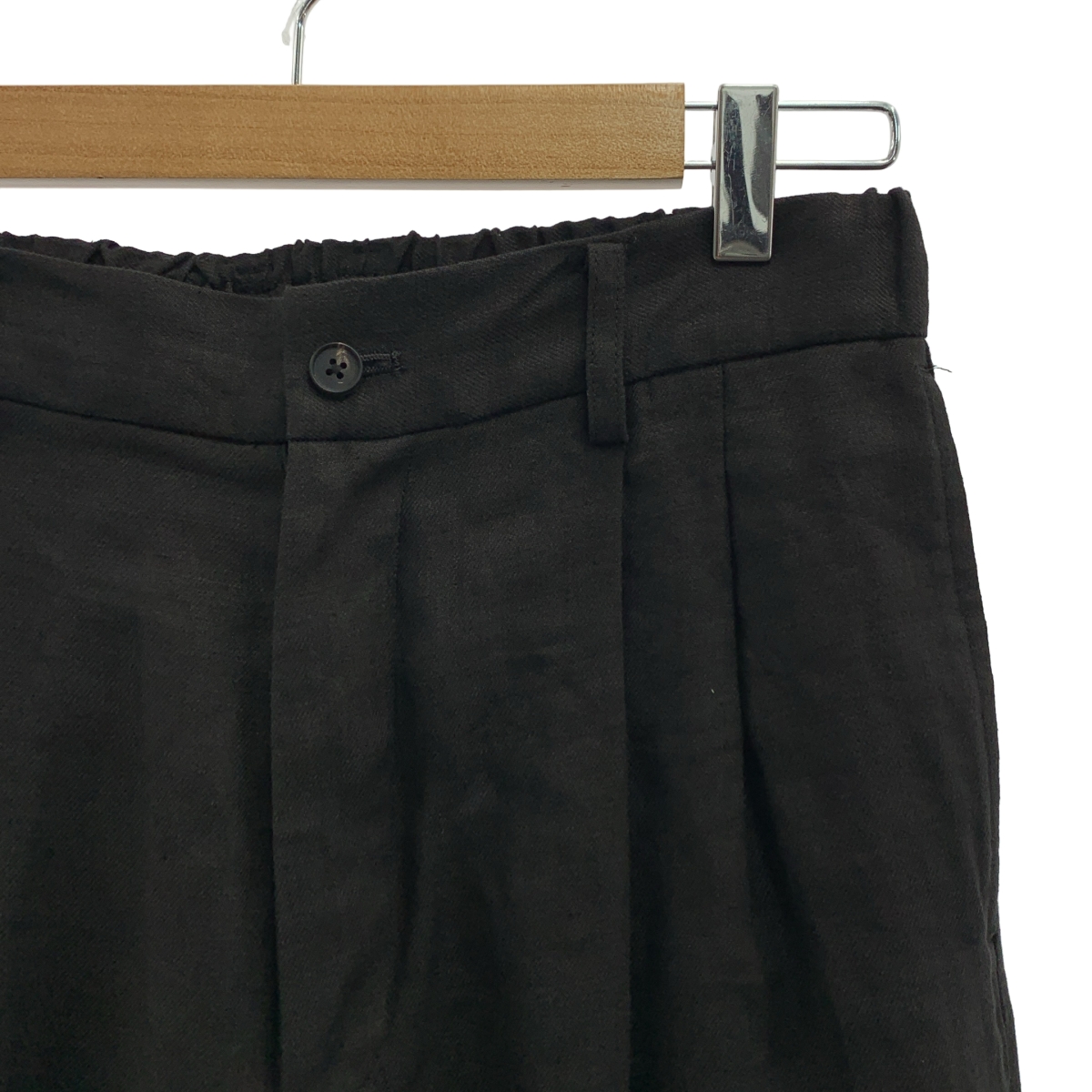 stein / シュタイン ISETAN EX 005 / LINEN WOOL EASY LONG WIDE TROUSERS ワイド パンツ