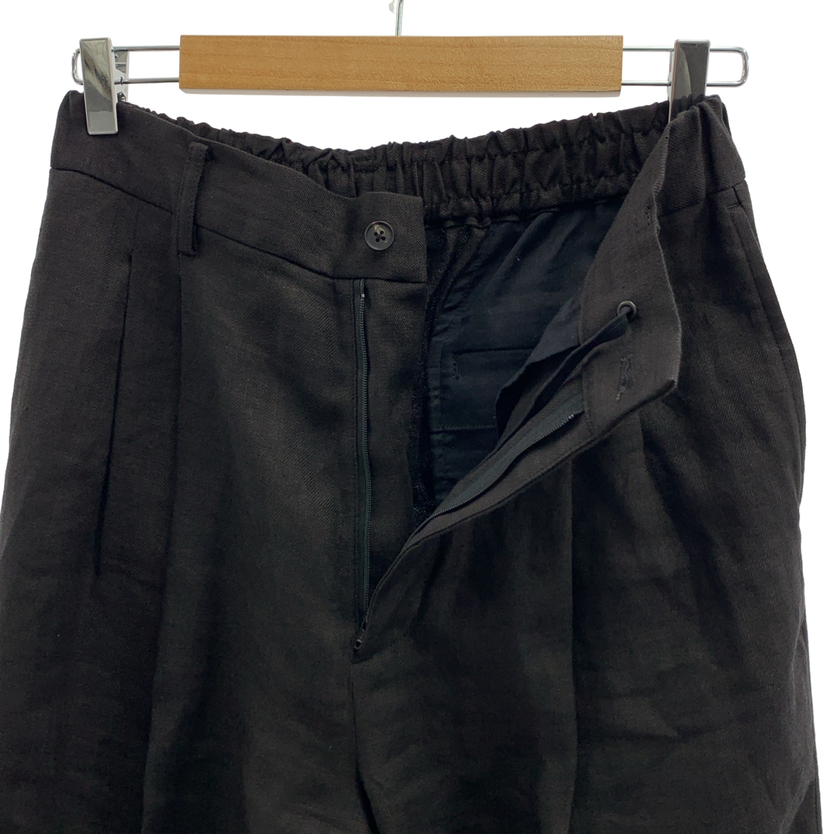 stein / シュタイン ISETAN EX 005 / LINEN WOOL EASY LONG WIDE TROUSERS ワイド パンツ