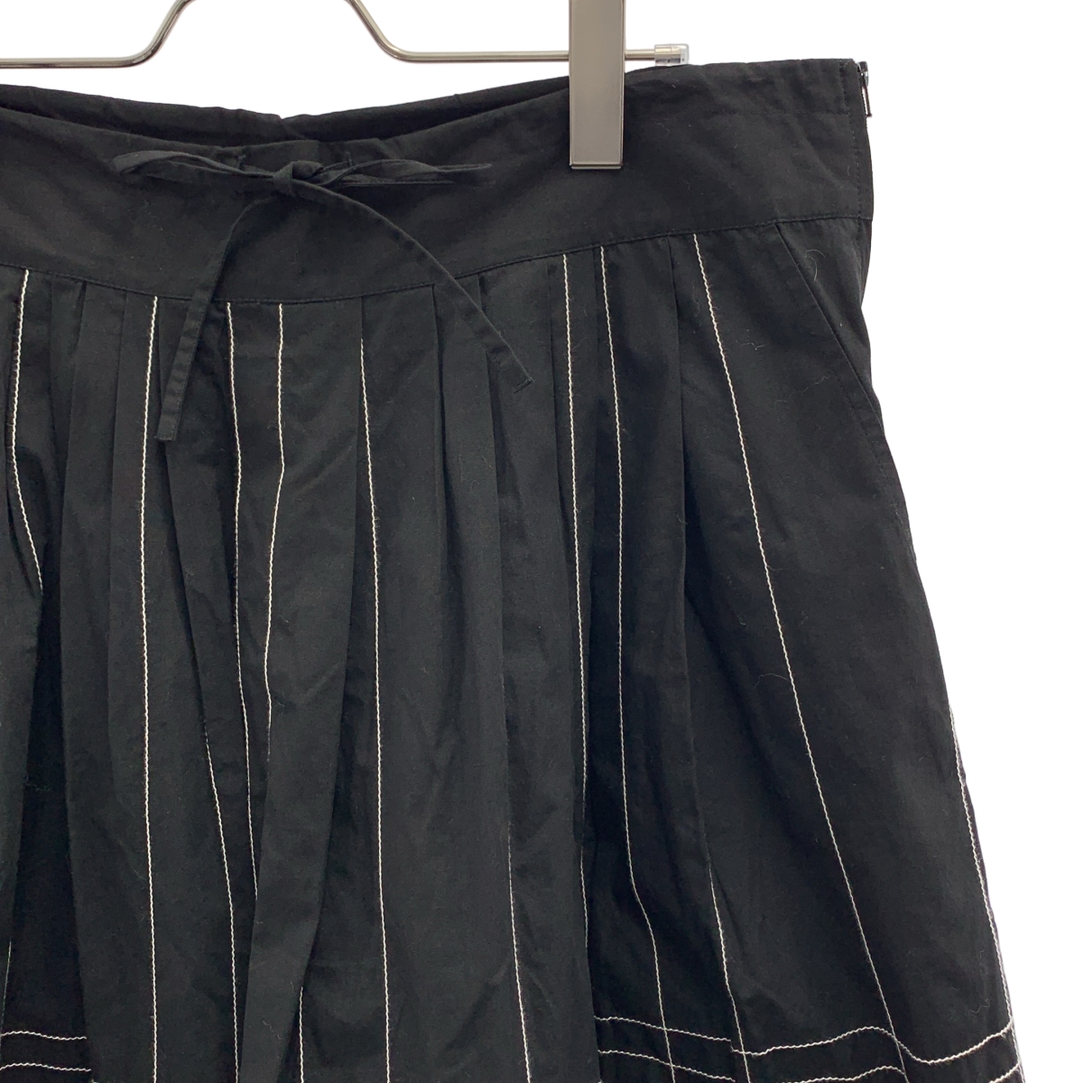 Khadi and Co / カディー&コー CEZZANNE / ドローストリング ポプリンステッチスカート