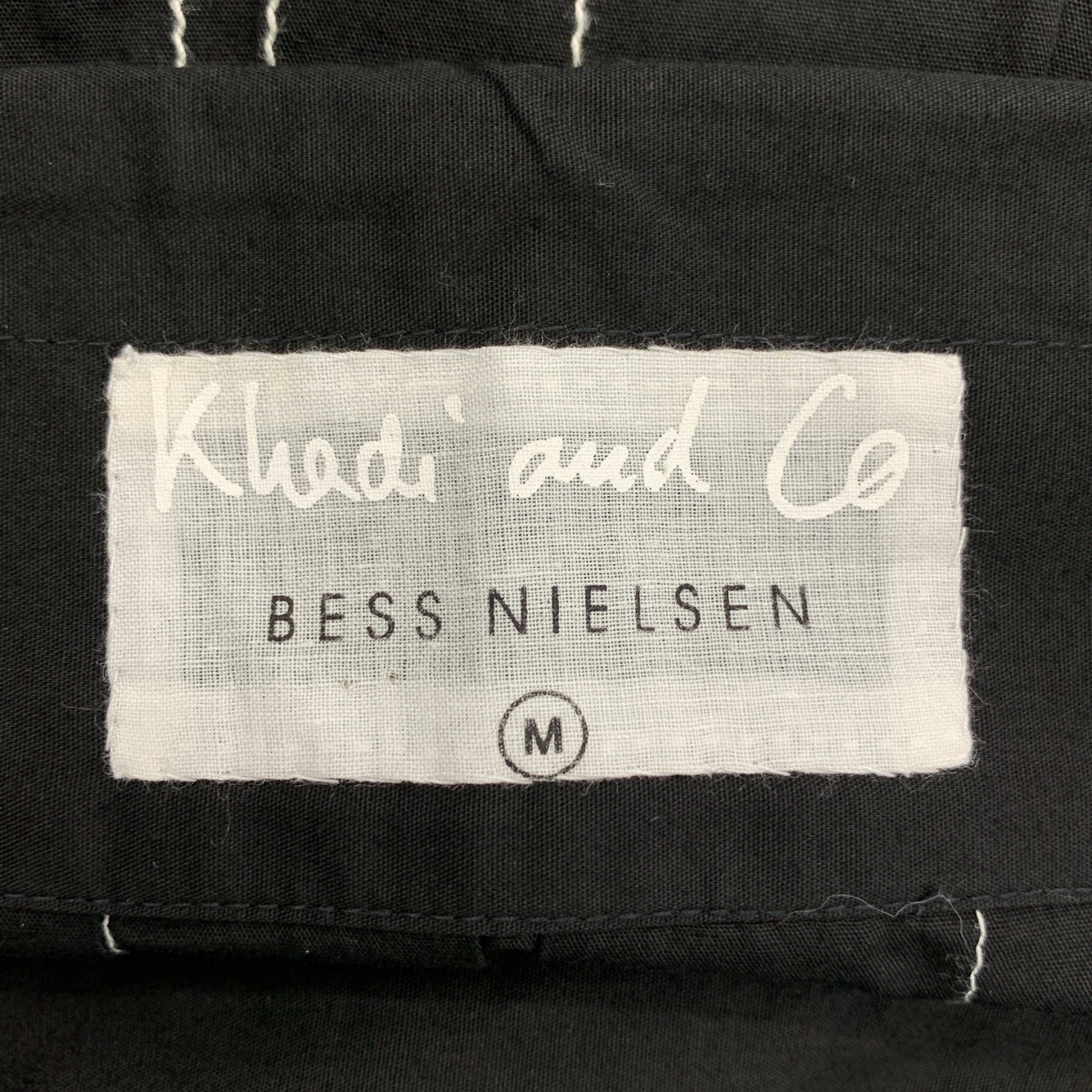 Khadi and Co / カディー&コー CEZZANNE / ドローストリング ポプリンステッチスカート