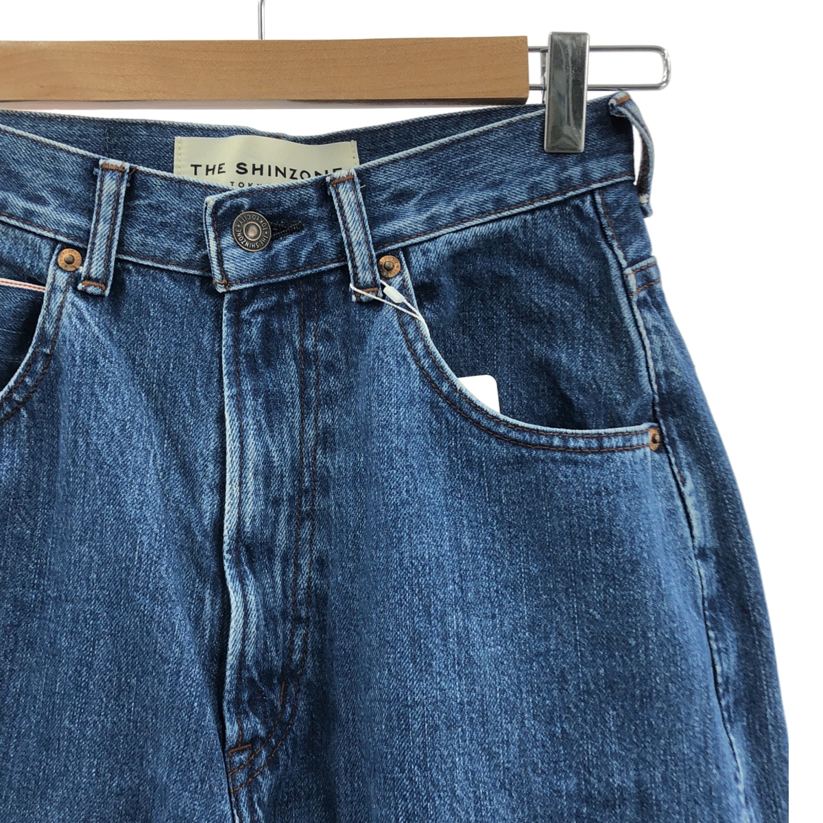 Shinzone / シンゾーン Bshop 別注 HIGH WAIST DENIM ハイウエスト デニムパンツ