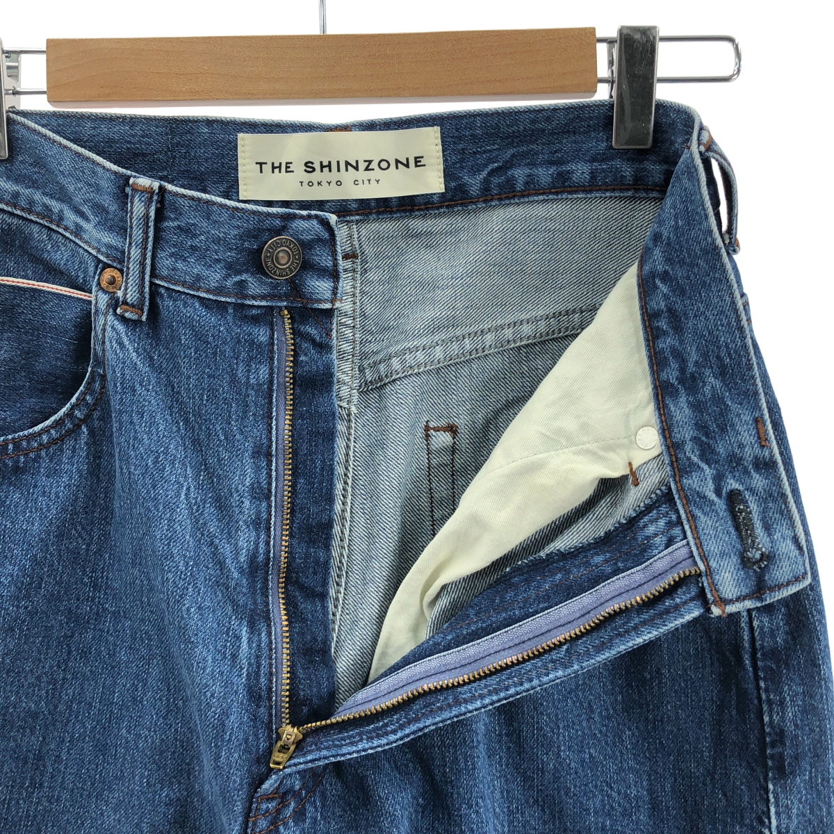 Shinzone / シンゾーン Bshop 別注 HIGH WAIST DENIM ハイウエスト デニムパンツ