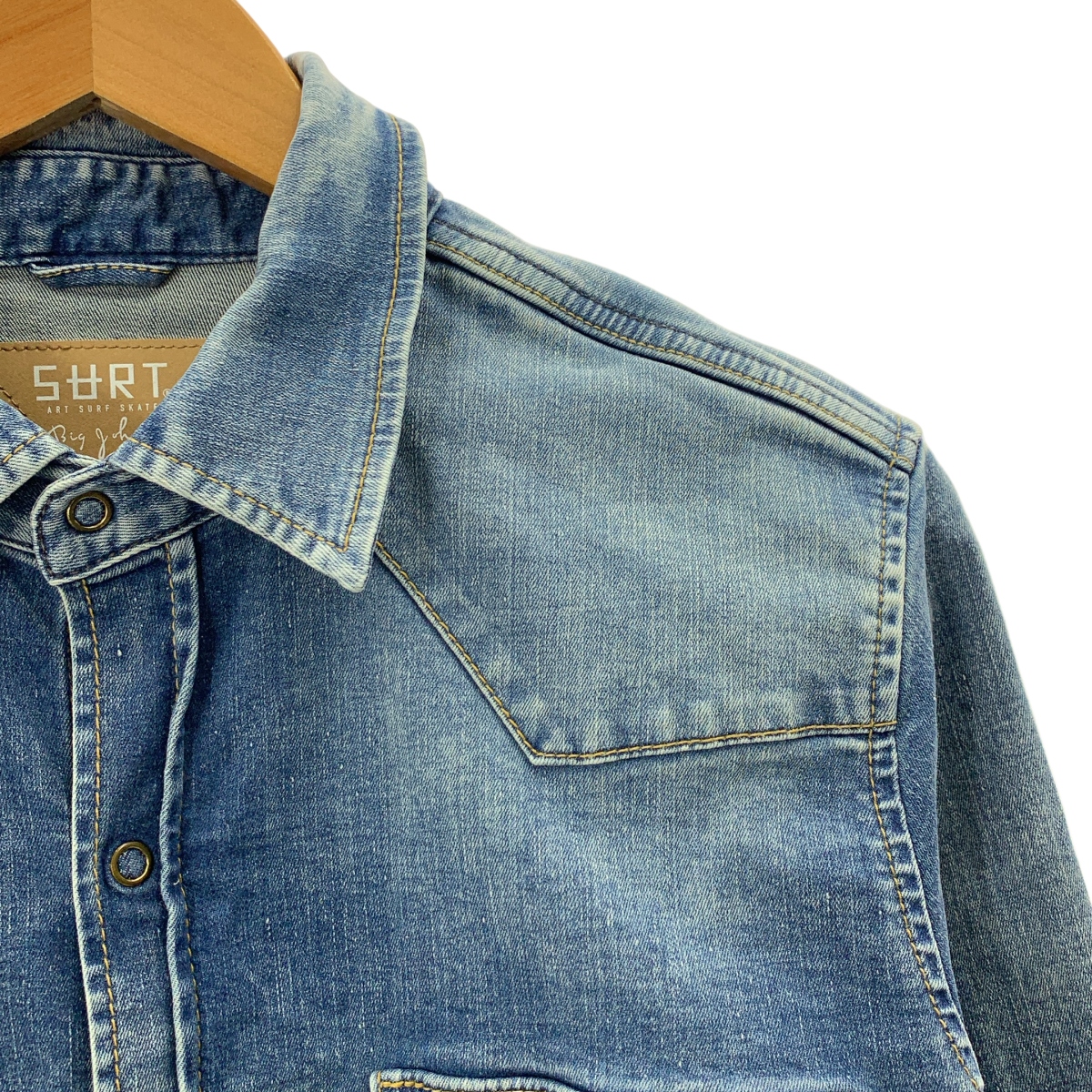 SURT / サート MUSE de Deuxieme Classe別注 デニムウエスタンシャツ