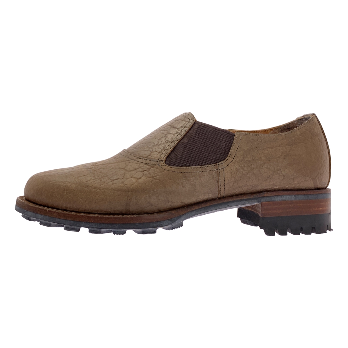 Post Production / ポストプロダクション Norm ノーム サイドゴア レザー シューズ