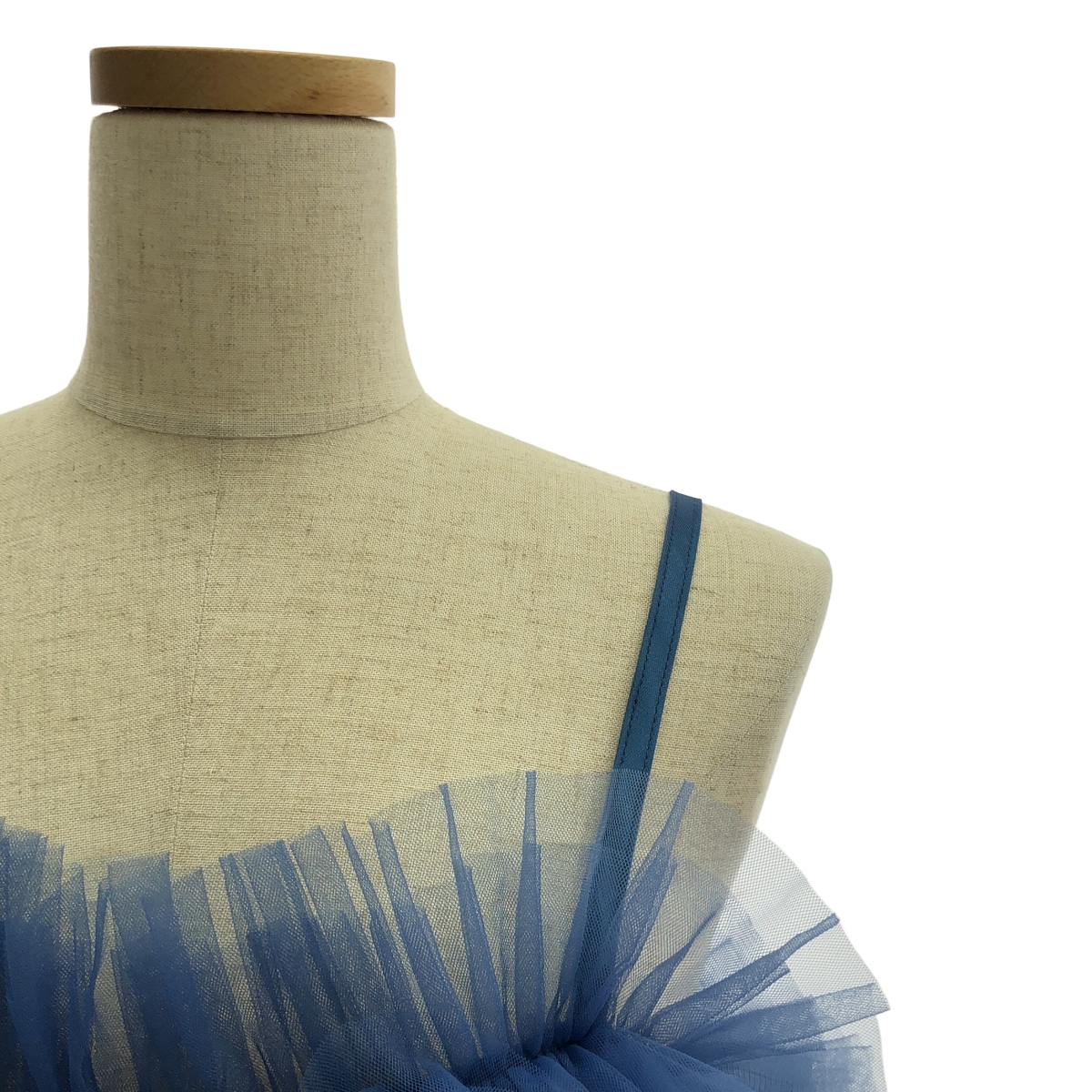 その他 Asymmetric Cami Top / ギャザーチュールアシメキャミトップス