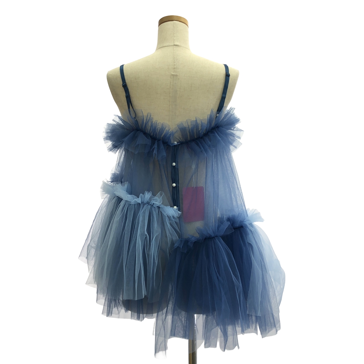 その他 Asymmetric Cami Top / ギャザーチュールアシメキャミトップス