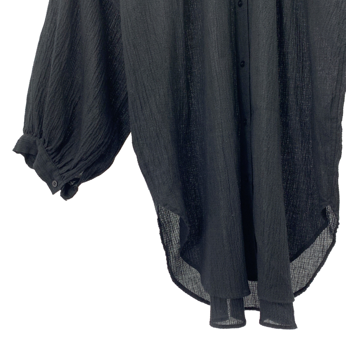 Plage / プラージュ Crepe Long ロング シャツ