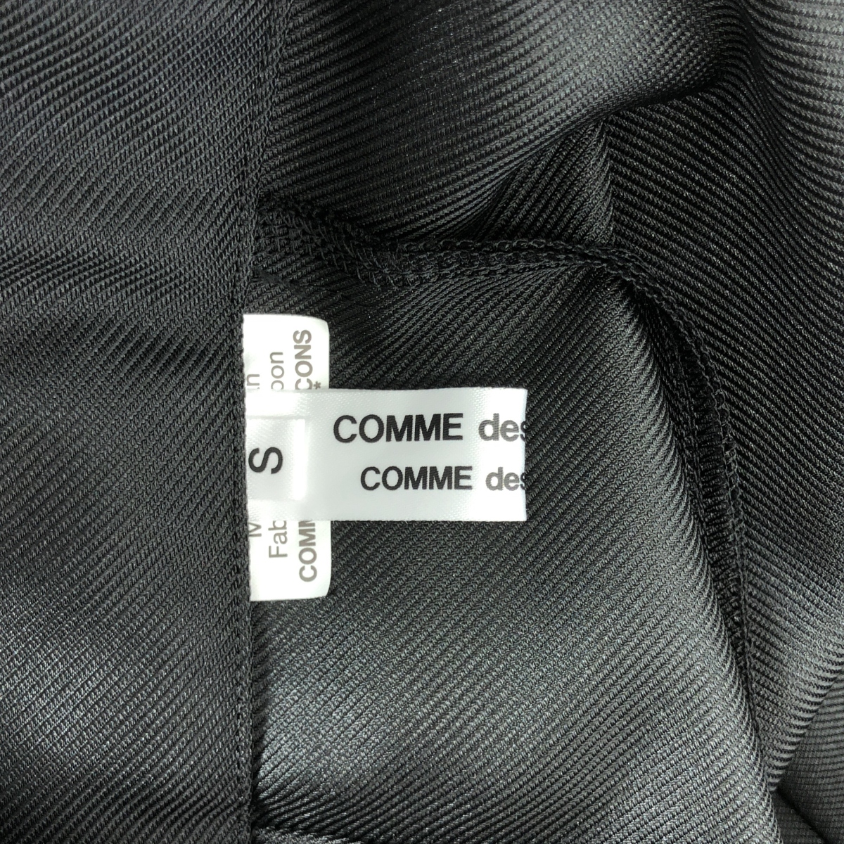 COMME des GARCONS COMME des GARCONS / コムコム ポリエステル プリーツ ジャンパースカート ワンピース