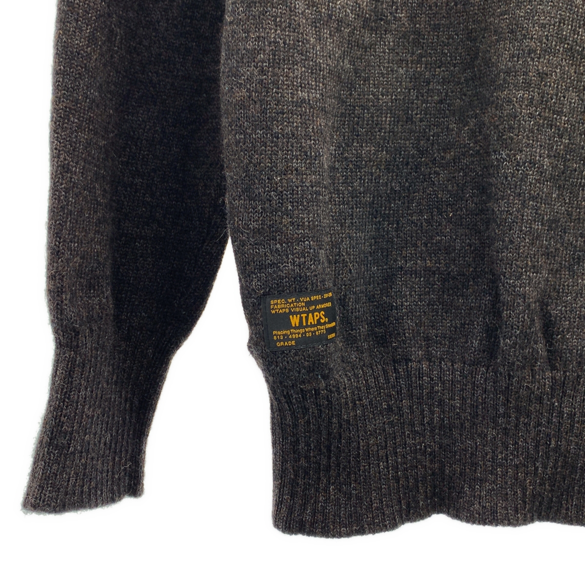WTAPS / ダブルタップス DECK CREW-C / SWEATER.WOOL ウール デッキ ニット