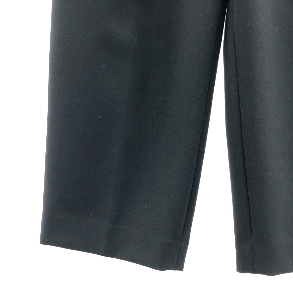 ENFOLD / エンフォルド ダブルクロスゴム クロップドパンツ