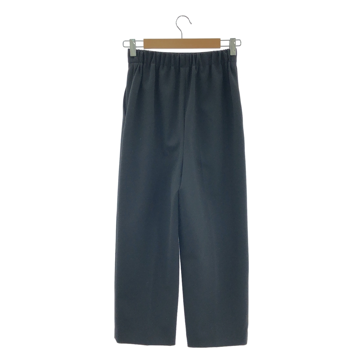 ENFOLD / エンフォルド ダブルクロスゴム クロップドパンツ