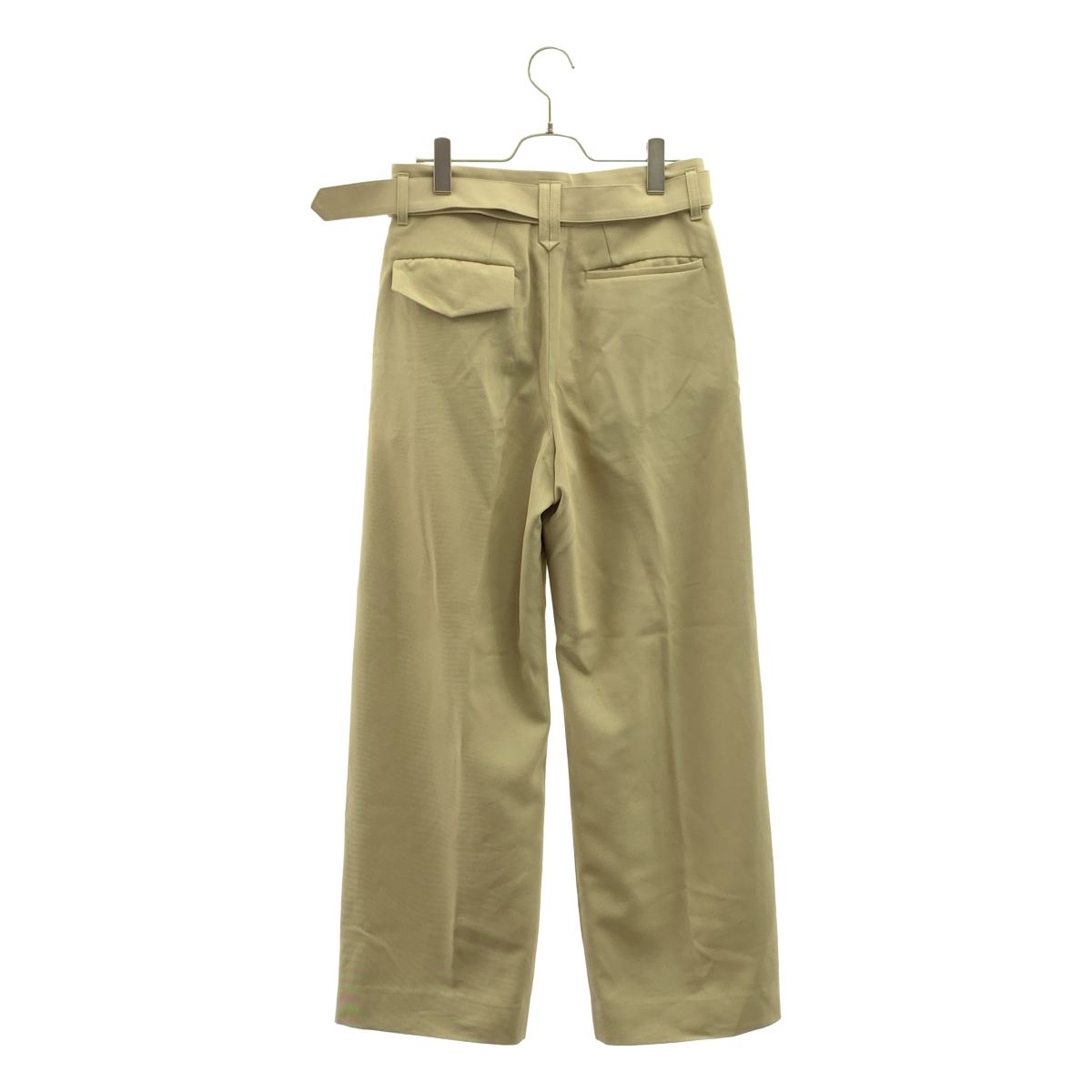 CULLNI / クルニ Pintuck Wide Pants ピンタック ベルテッド ワイドパンツ