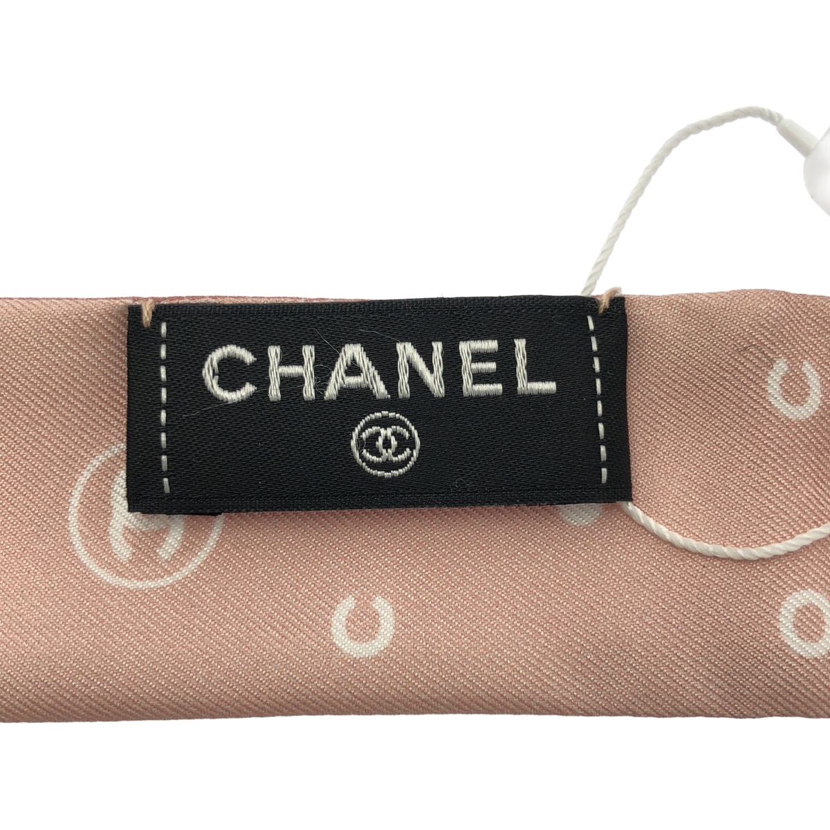 CHANEL / シャネル ココマーク シルク ヘアバンド