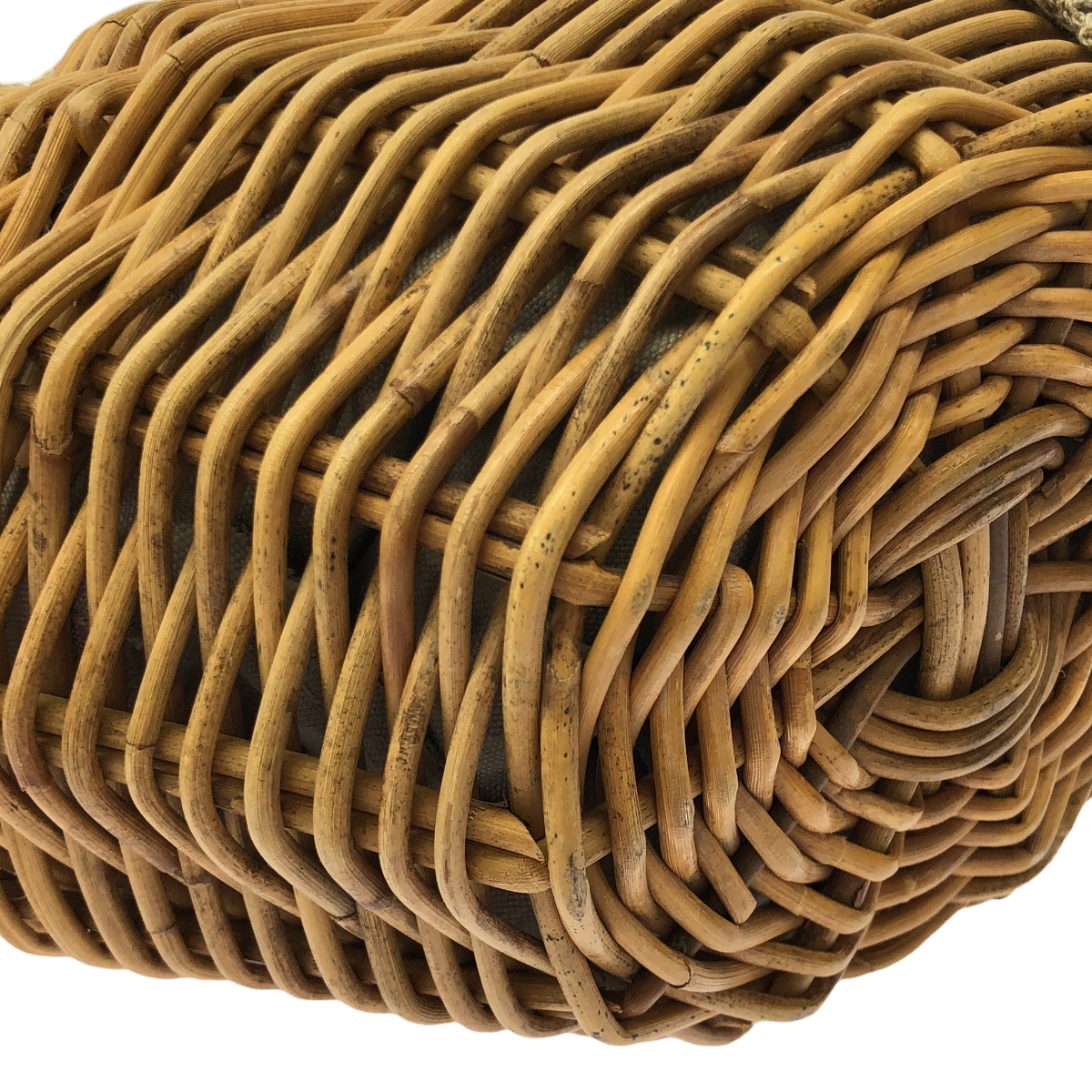 ebagos / エバゴス ワッペン レース カゴバッグ