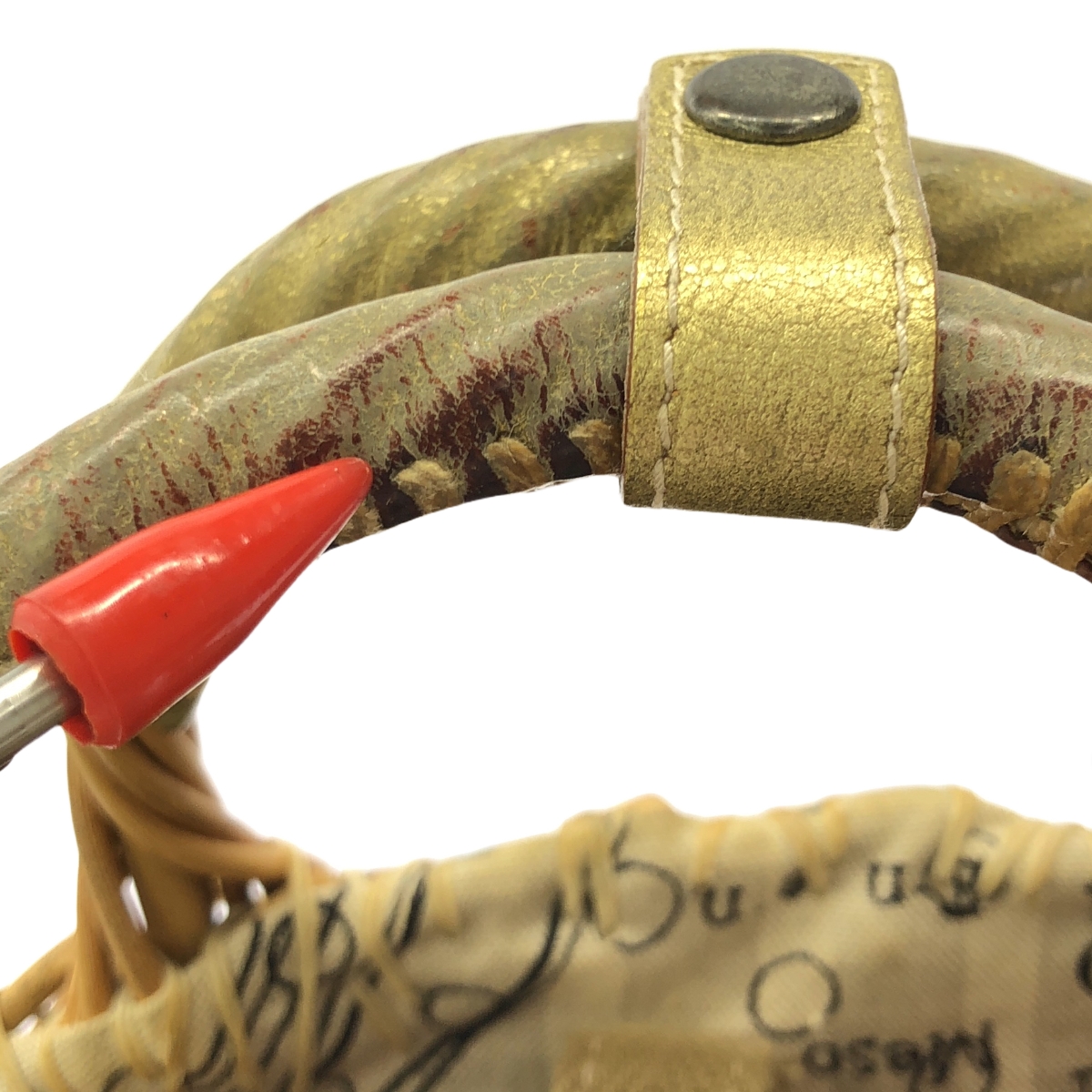 ebagos / エバゴス ワッペン レース カゴバッグ