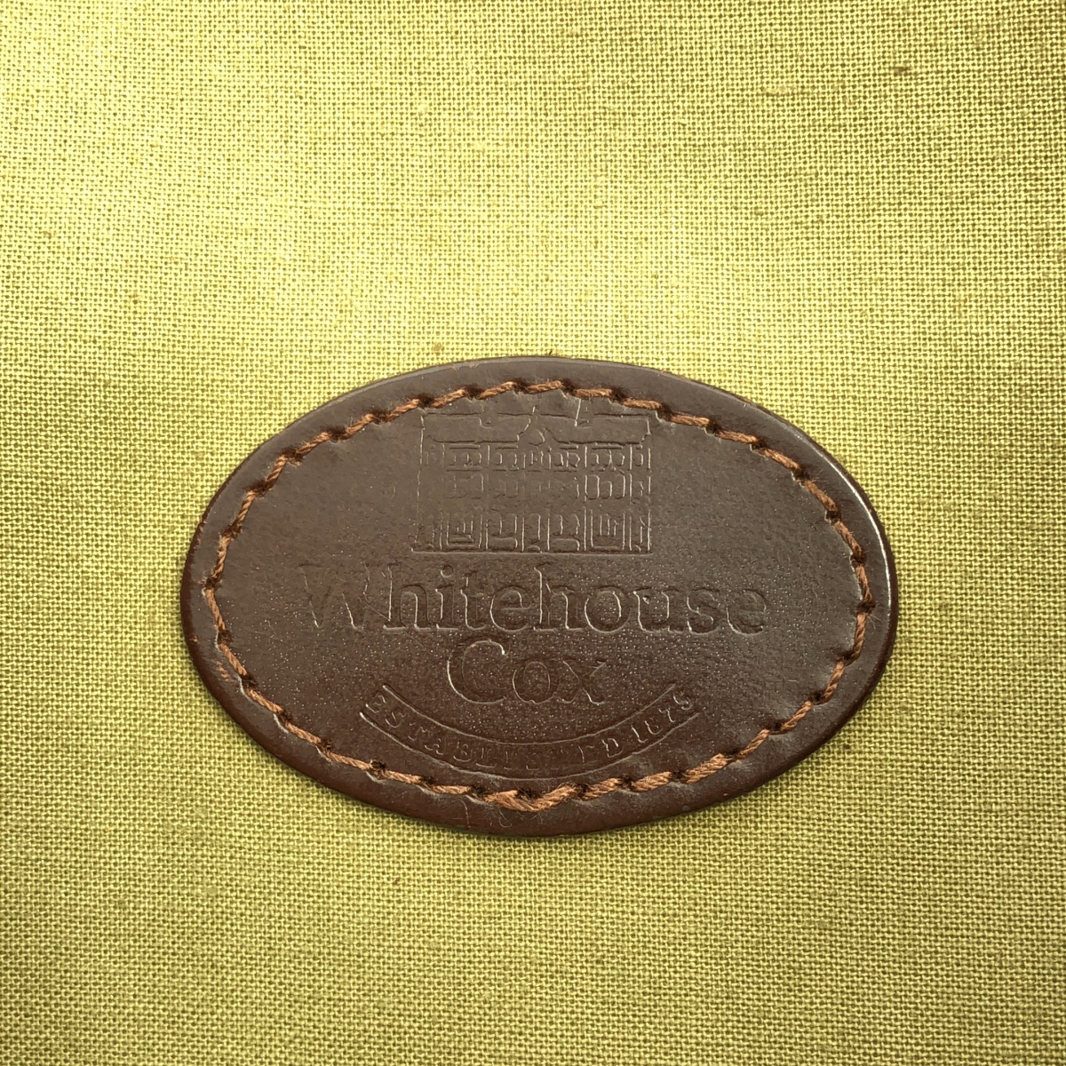 Whitehouse Cox / ホワイトハウスコックス レザー 切替 ショルダーバッグ