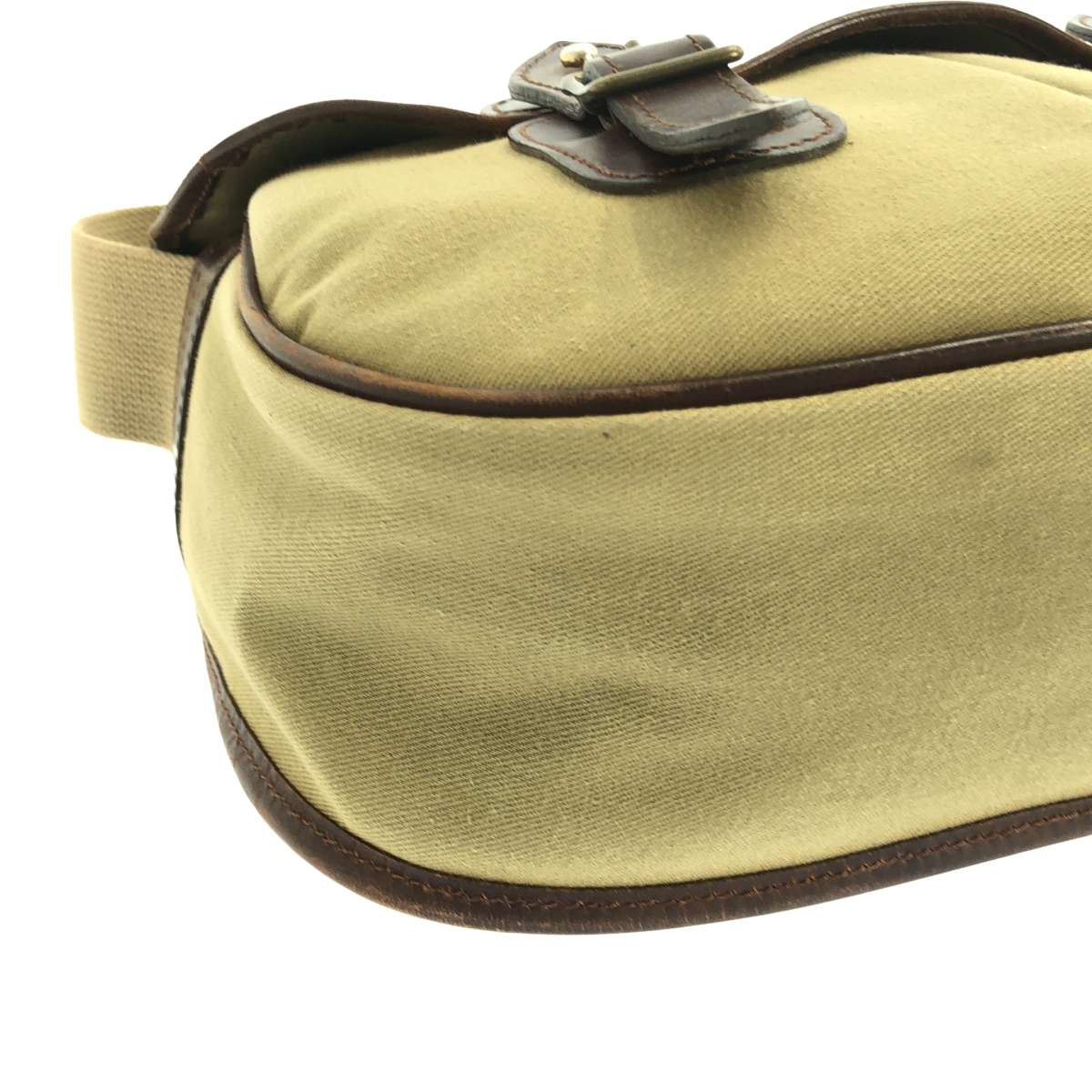 Whitehouse Cox / ホワイトハウスコックス レザー 切替 ショルダーバッグ