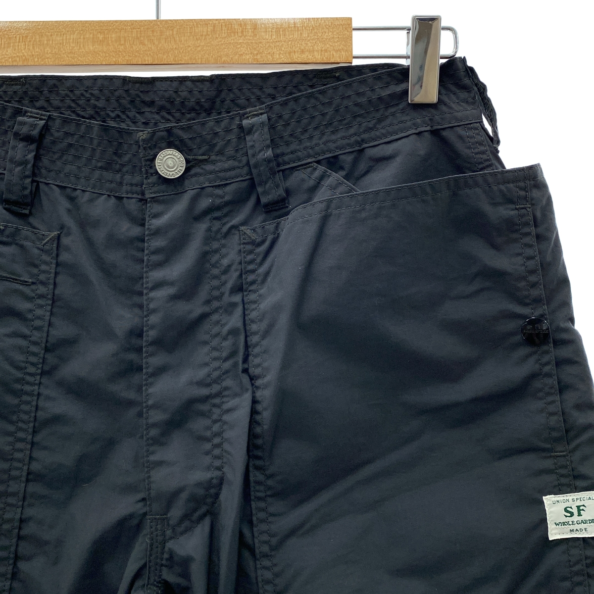 SASSAFRAS / ササフラス Fall Leaf Gardener Pants 1/2 ナイロン フォールリーフ ガーデナー ショートパンツ