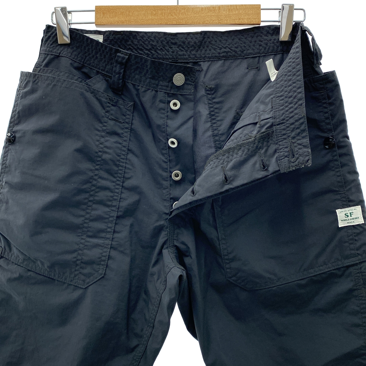 SASSAFRAS / ササフラス Fall Leaf Gardener Pants 1/2 ナイロン フォールリーフ ガーデナー ショートパンツ