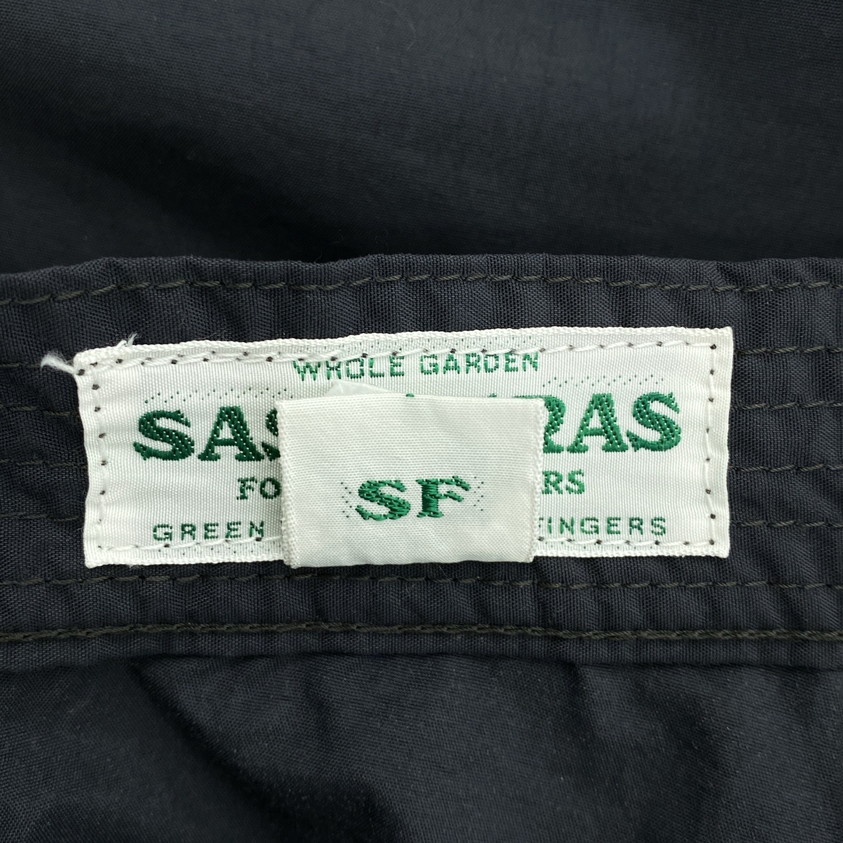 SASSAFRAS / ササフラス Fall Leaf Gardener Pants 1/2 ナイロン フォールリーフ ガーデナー ショートパンツ