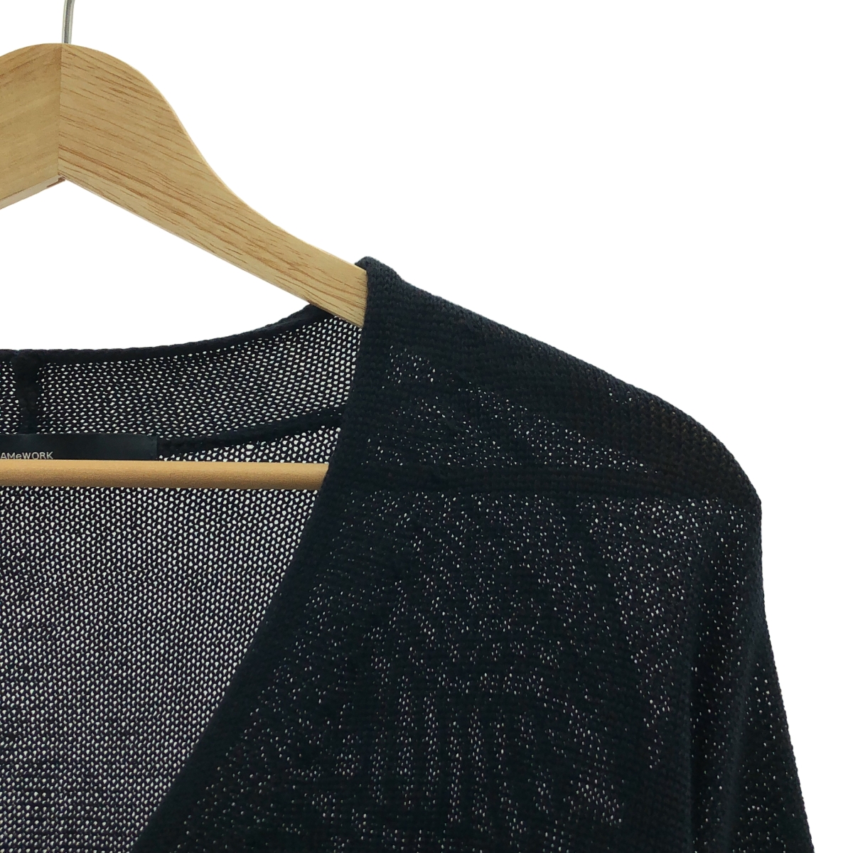 Framework / フレームワーク GIMA Vネック コットン カーディガン