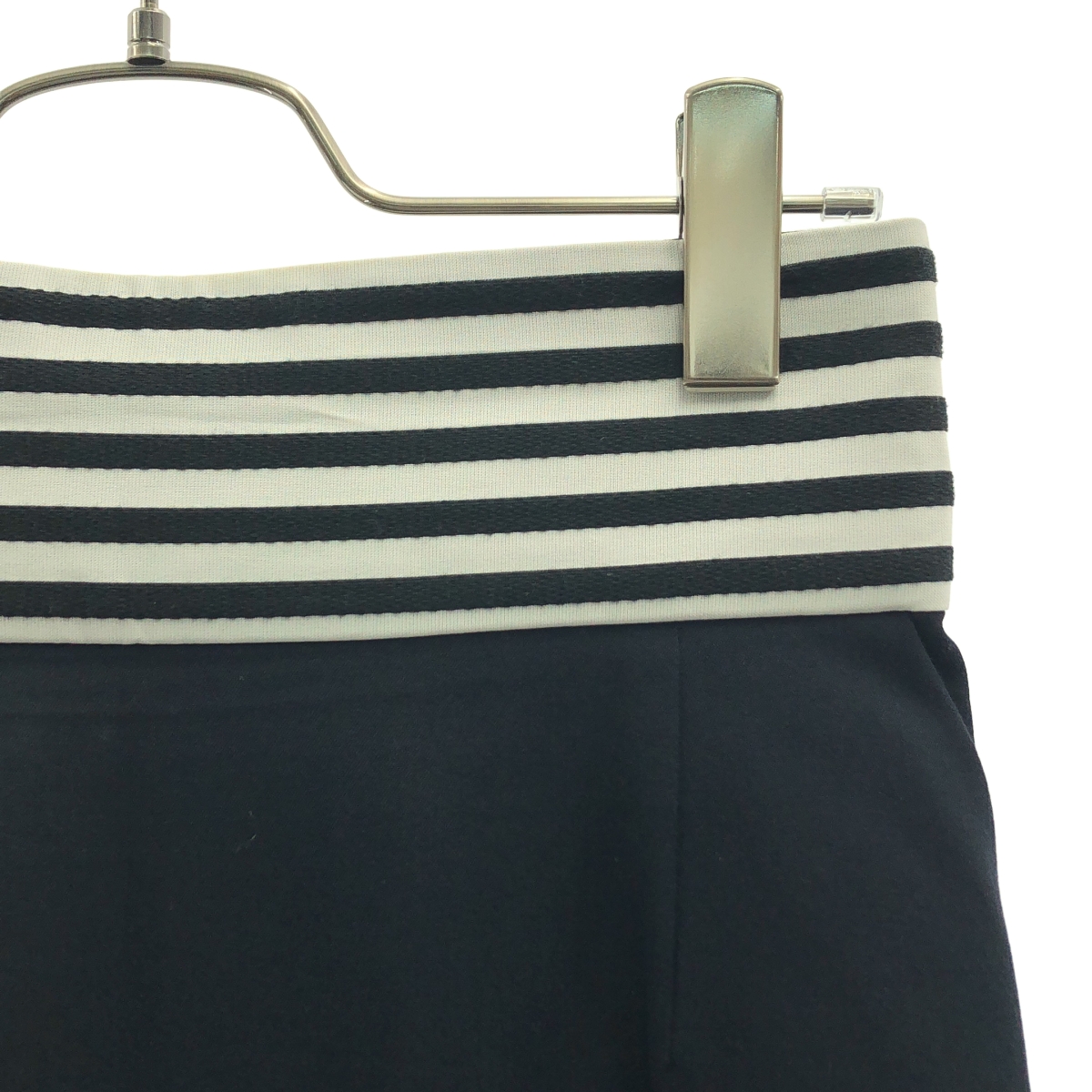 BORDERS at BALCONY / ボーダーズアットバルコニー I-LINE SKIRT バックジップ ロング スカート