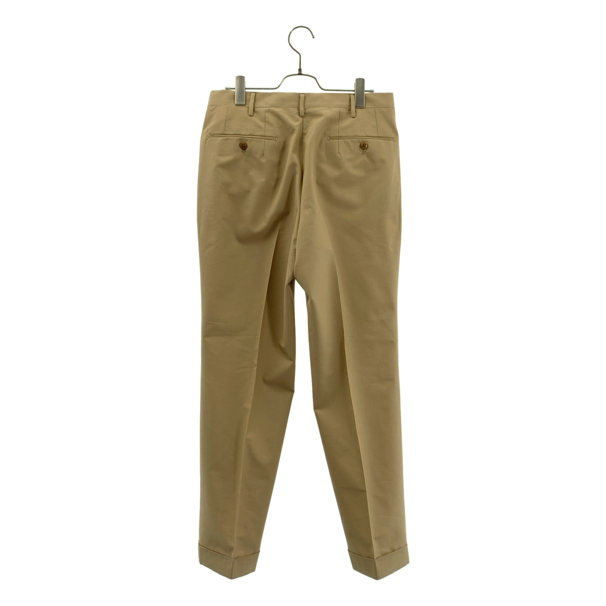 TOMORROWLAND / トゥモローランド ウールコットントロピカル 2プリーツ スリム スラックス