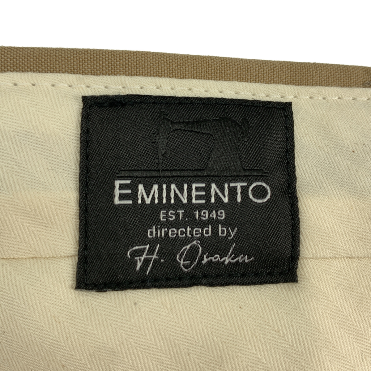 TOMORROWLAND / トゥモローランド ウールコットントロピカル 2プリーツ スリム スラックス