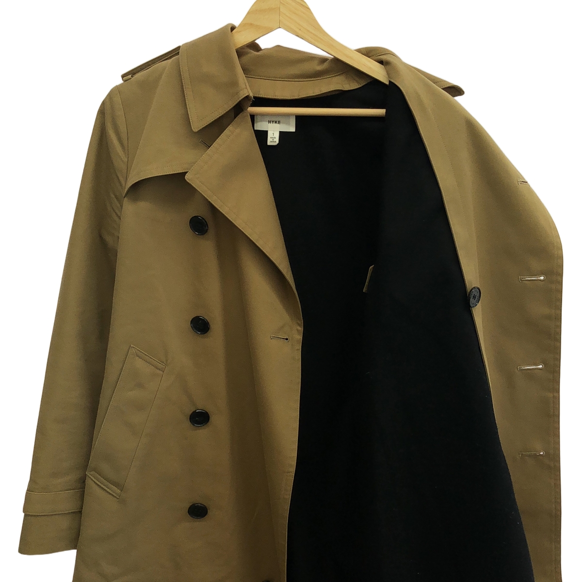 HYKE / ハイク ウールライナー付 トレンチコート